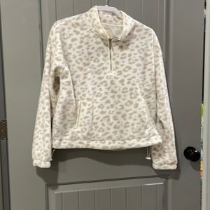 Cheetah Zip Up Crop